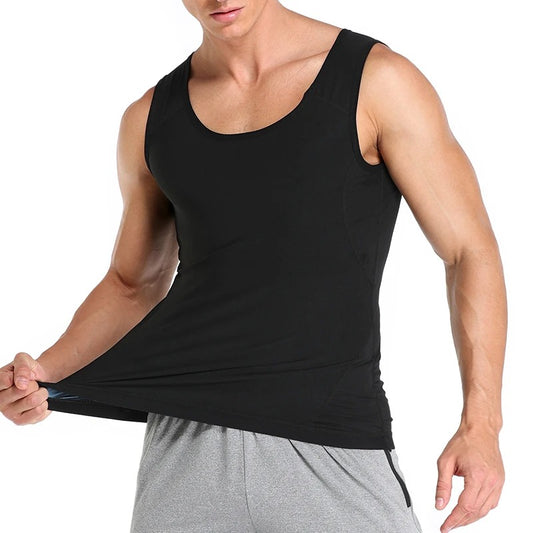 sweat shaper men قميص حرق دهون البطن